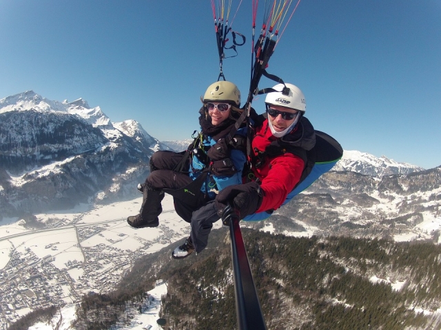  Selfie en parapenle 